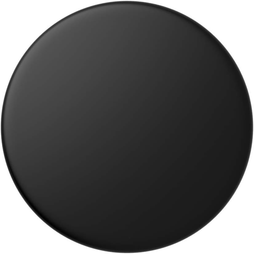 PopSockets Phone Grip with Expanding Kickstand, Adhesive Grip - Aluminum Black