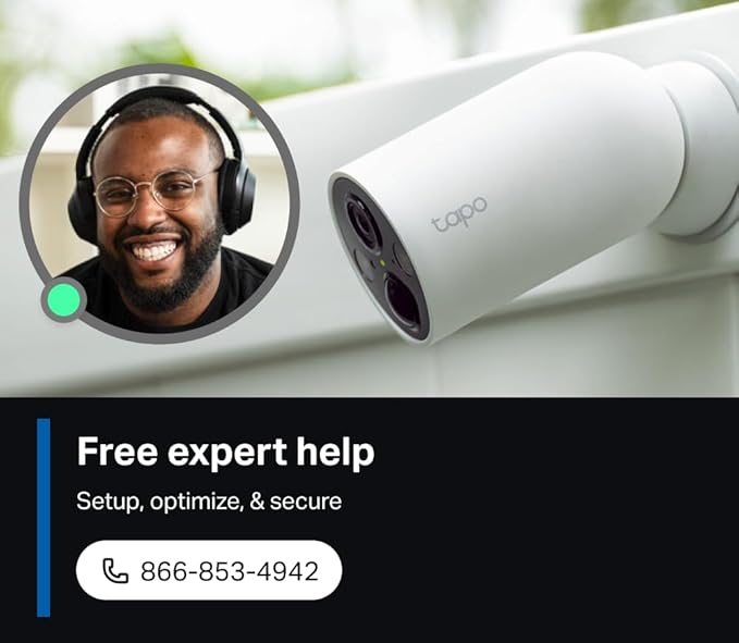 Tapo MagCam 2K+ - 2026 Wirecutter Best Outdoor Security Camera & PCMag Editors' Choice, Wireless Battery Power, Magnetic Mount, Subscription-Free SD Storage or optional Cloud, Person/Vehicle Detection