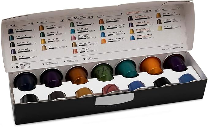 Nespresso Essenza Mini Coffee and Espresso Machine by De'Longhi, 1150 watts, 110ml, Black