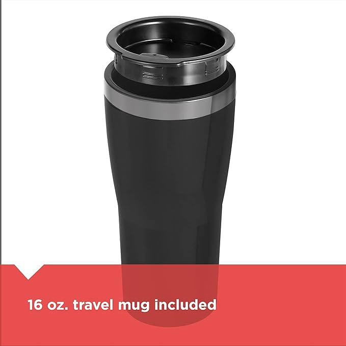 Single Serve Coffeemaker,Black,(Pack of 2)
