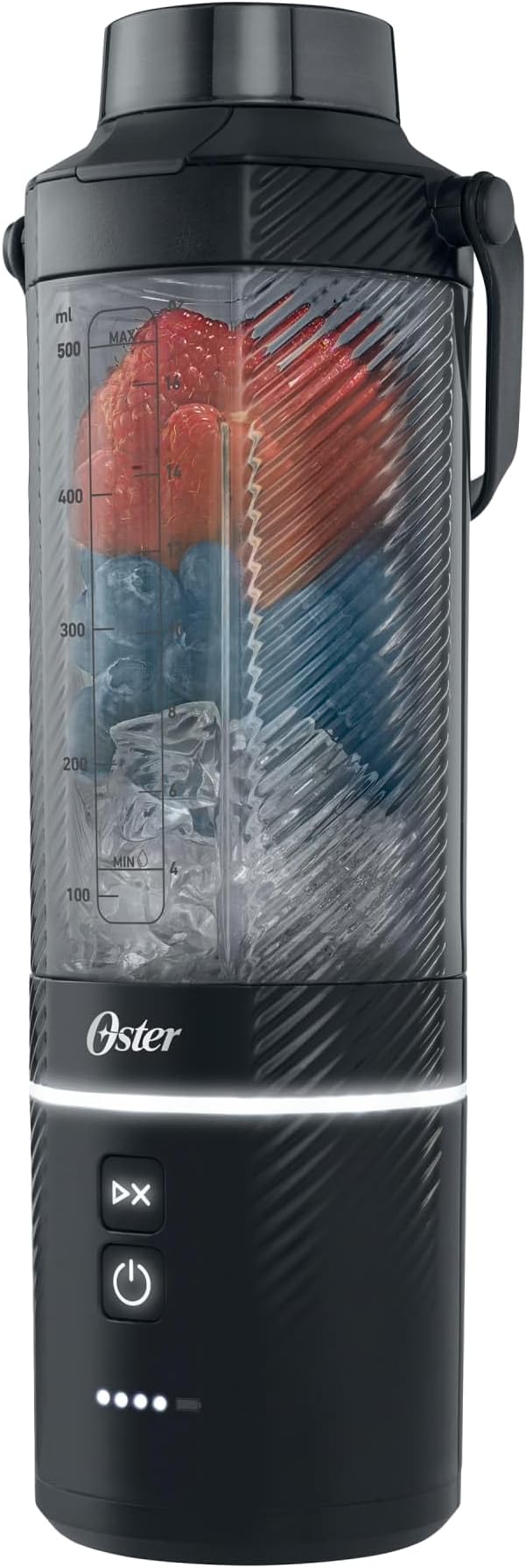 Oster GoMAX Portable Blender, Smoothie Blender, Black
