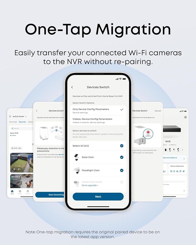 eufy Wi-Fi Module, Exclusive for eufy PoE NVR System, Supports Up to 16 eufy Wi-Fi Cameras, Video Doorbells and 32 eufy Sensors, Unified Security Integration, Refer to Compatibility List Below