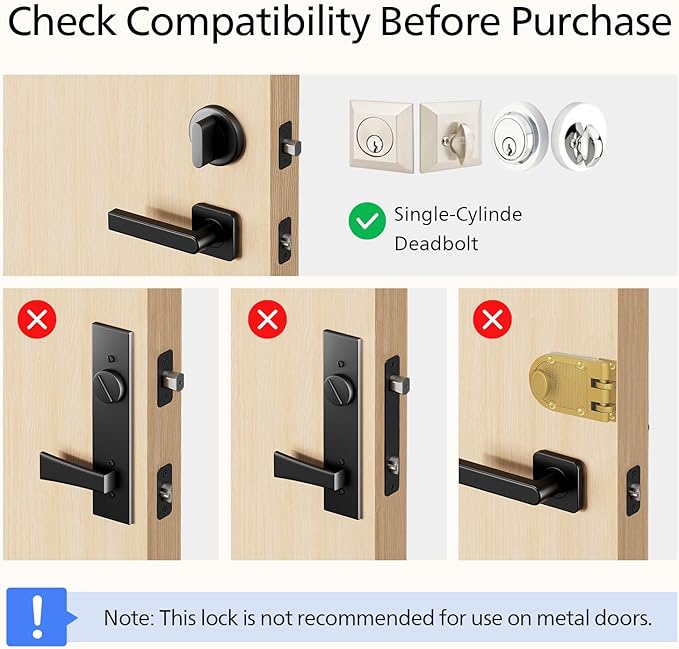 Philips Retrofit Smart Lock 230X, Smart Lock for Existing Deadbolt Built-in WiFi App Remote Control, Upgrade Your Door Lock Keyless Entry for Front Door, Auto Lock, Support Alexa & Google, Silver