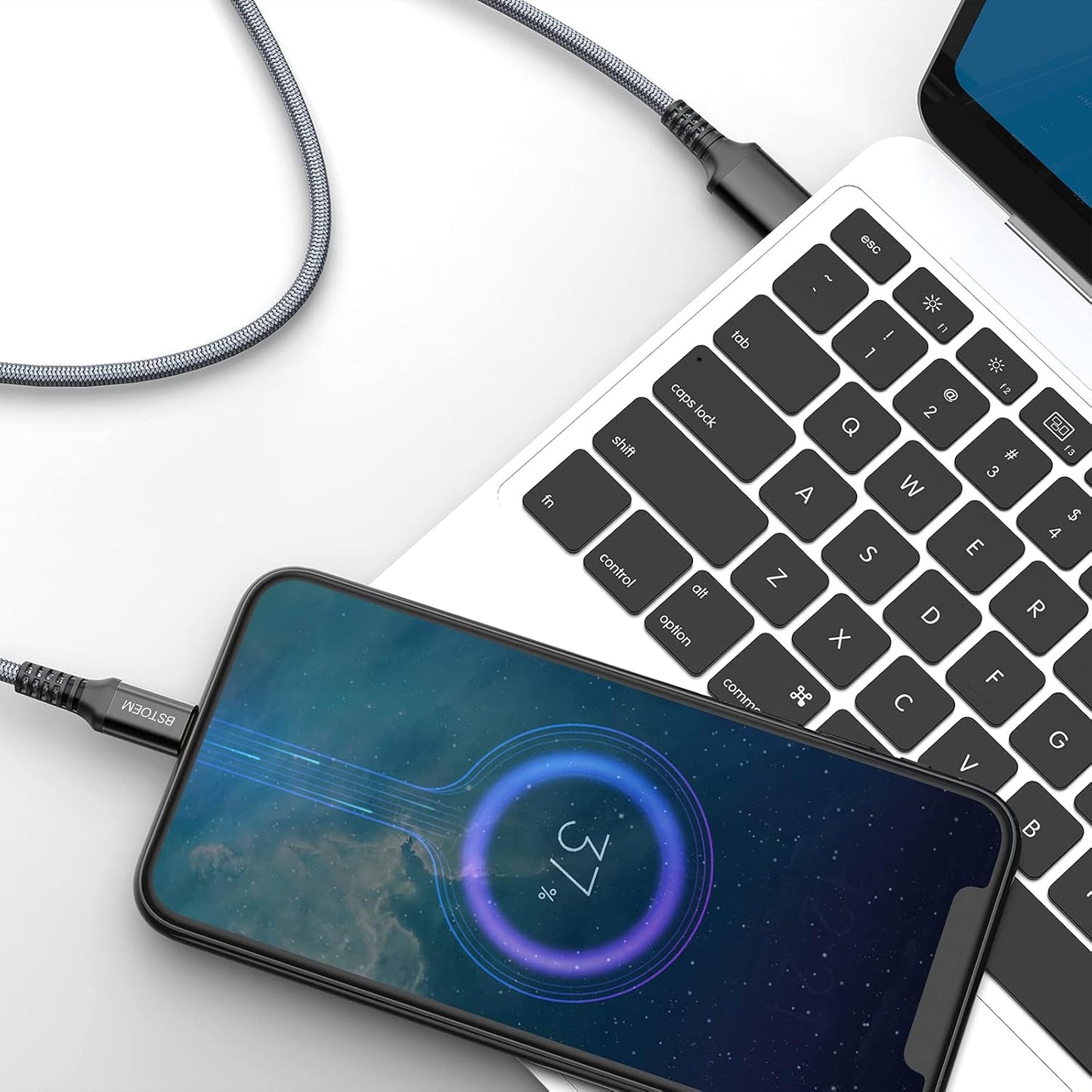 USB A to USB C Cable 10 ft,Type C Charger Cord Fast Charging 10FT 2Pack,for Samsung Galaxy S10/S9/S8/s7/ Note/9/8 for Kindle Fire for iPhone 15/16 Series USBC Phone