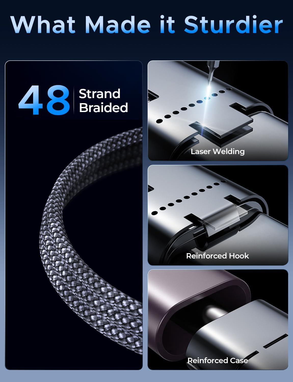 2Pack Upgraded 3 in 2 USB C Cable for Apple Watch Charger iPhone Charger USB C Multi Fast Charging Cable Compatible with iWatch Ultra/SE/10/9/8/7/6/5/4/3/2/1 & iPhone 16/15/14/13/12/11/Galaxy S23-4FT