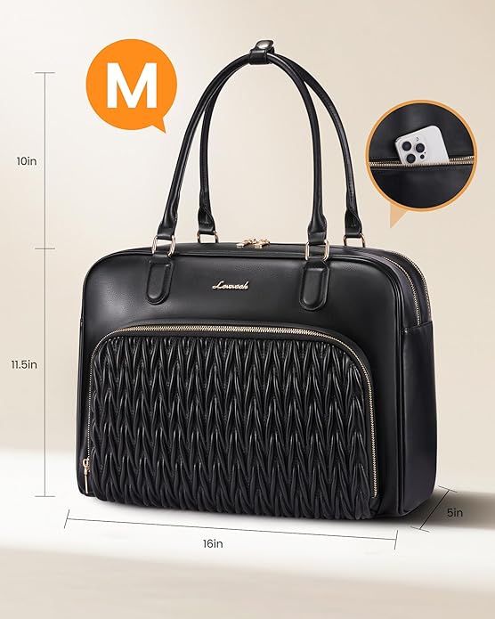 LOVEVOOK Tote Bag for Women,Light Puffer Tote Bag with Multi-pockets,Stylish Carry on Laptop Bags for Daily,Travel,Work,Gym | with Multi-pockets, Stylish, Carry on, for Daily, Travel, Work