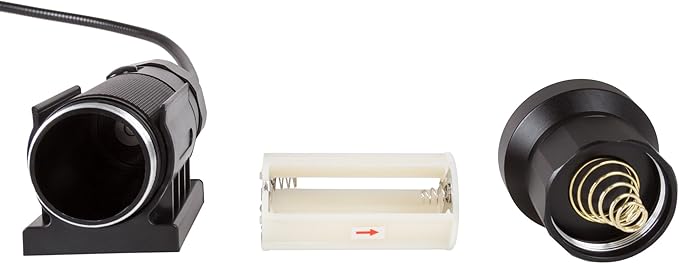 Stalwart CREE LED Work Light - 550 Lumen Magnetic Light Lamp with Flexible Gooseneck - Portable LED Lamp for Sewing, Crafting, or Workbench (Black)