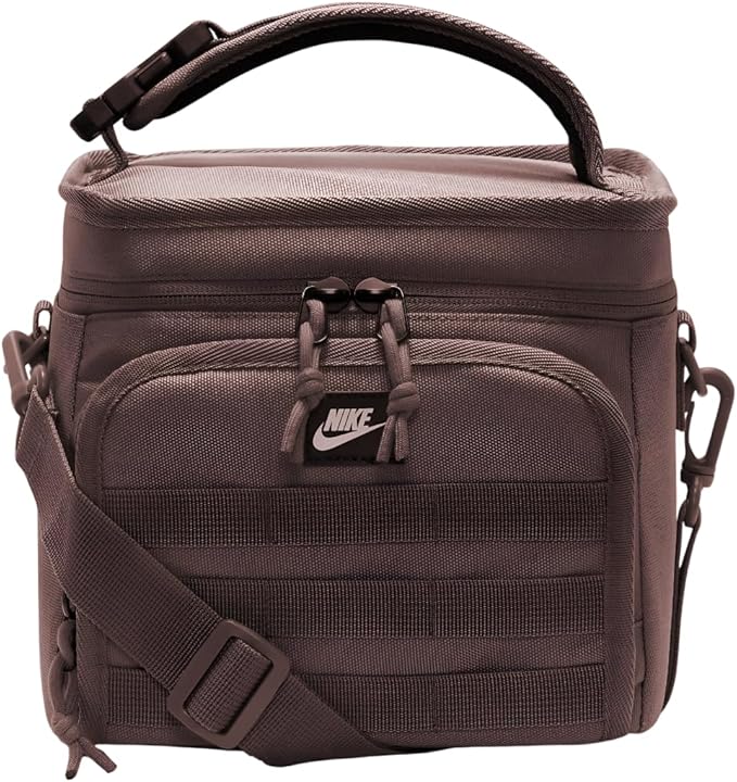 Nike Insulated Lunch Bag with Adjustable Shoulder Strap – Smokey Mauve - One Size