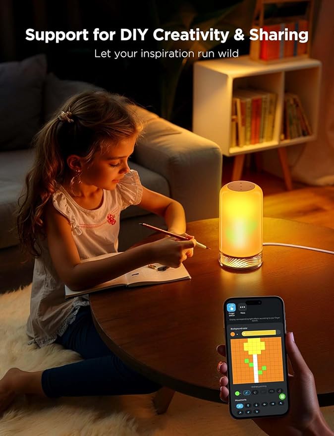 Govee RGBIC Smart Table Lamp 2 Bundle Floor Lamp 2 with Matter
