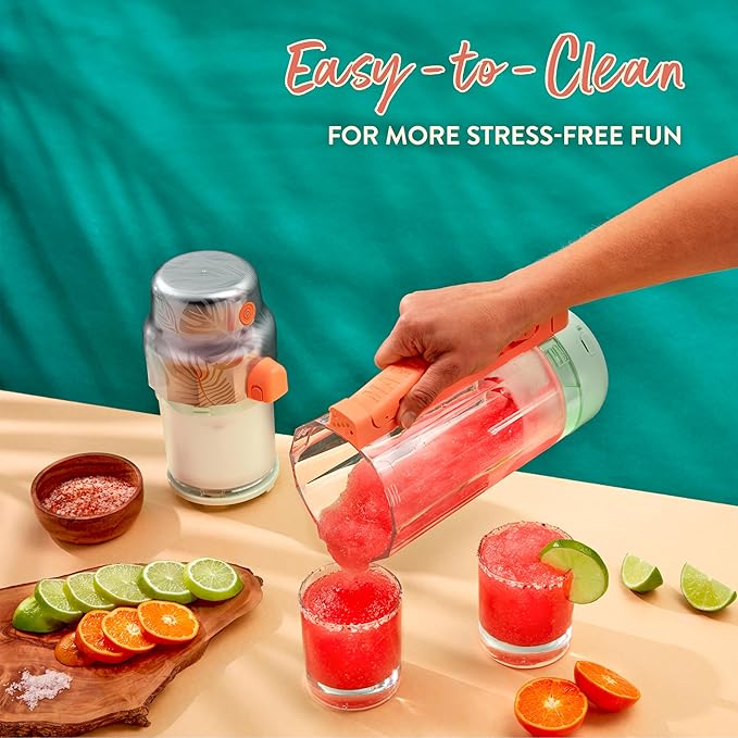 Margaritaville Maui Portable Frozen Drink Machine and Blender Ideal for Resort-Quality Shaved Ice Drinks and Smoothies