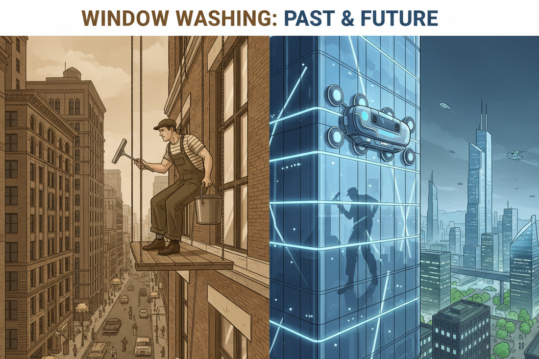 A Clearer View: The History of Window Washing and Robotic Cleaners