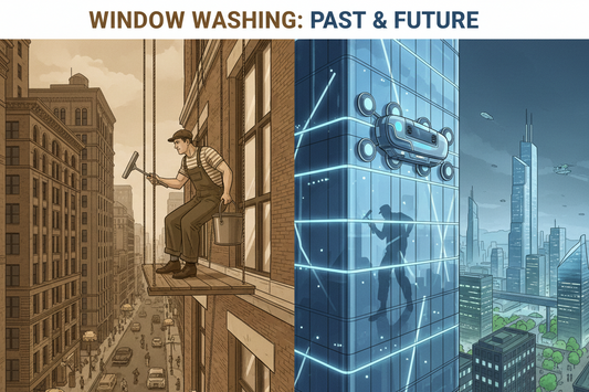 A Clearer View: The History of Window Washing and Robotic Cleaners