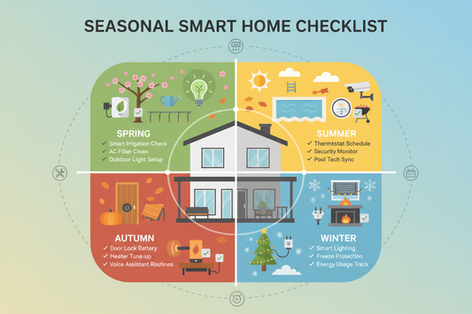 A Seasonal Smart Home Checklist for a More Comfortable Year