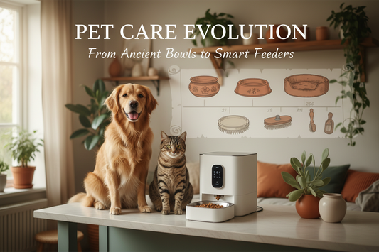 Feeding Our Furry Friends: A History of Pet Care and Smart Feeders
