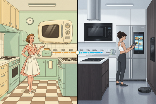 From the 1950s Microwave to the Smart Kitchen: A History of Culinary Convenience
