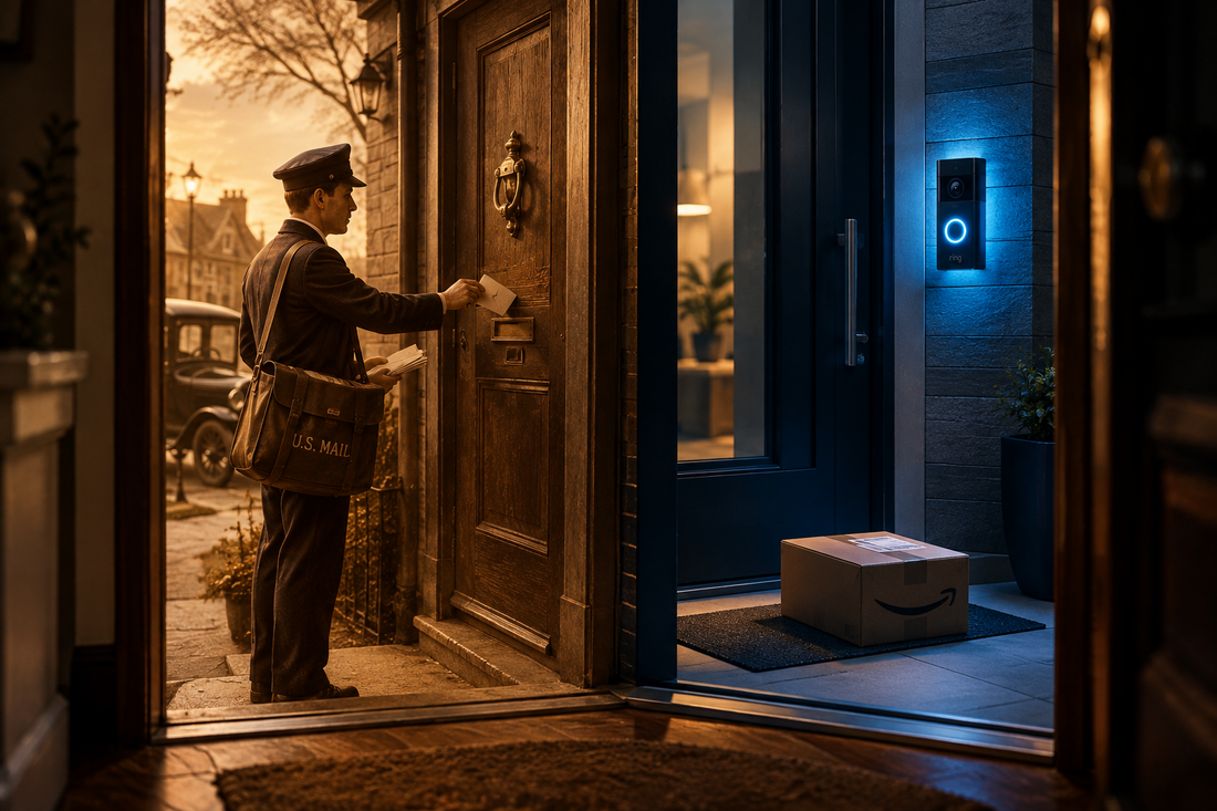 Guarding the Threshold: The History of Mail Delivery and Smart Doorbells