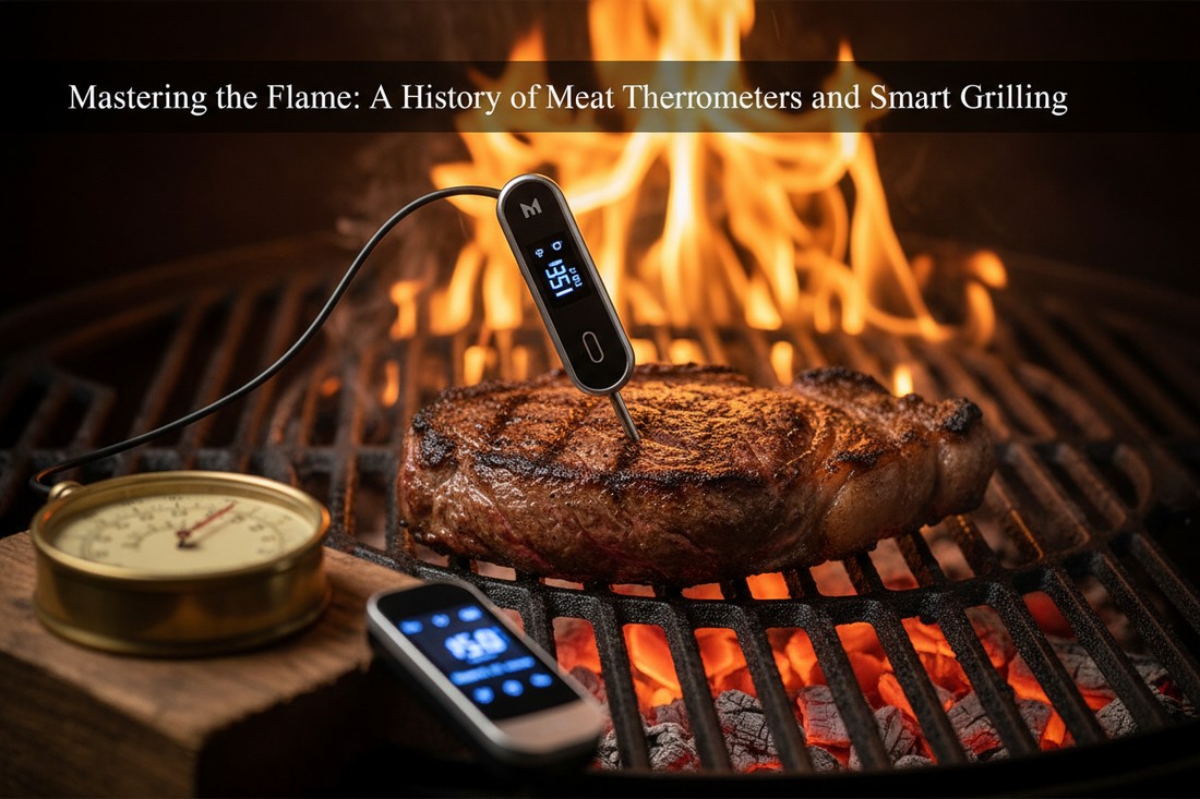 Mastering the Flame: A History of Meat Thermometers and Smart Grilling