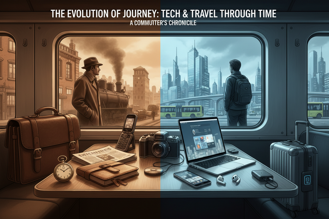 The Journey of the Commuter: A History of Everyday Carry and Travel Tech