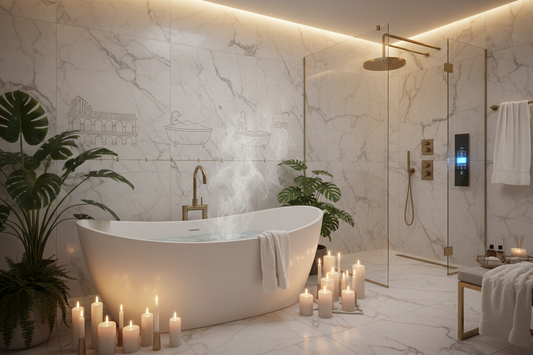 The Spa Experience at Home: A Brief History of Bathroom Technology