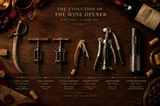 Uncorking History: How the Wine Opener Evolved from Sabers to Smart Tech
