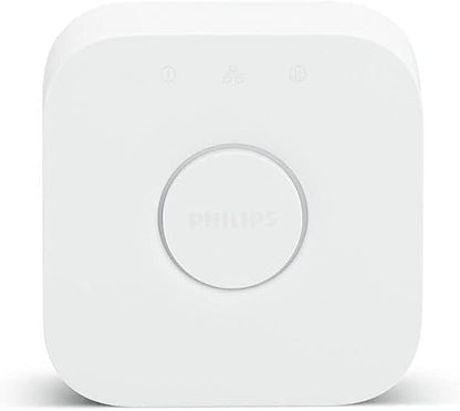 Philips Hue Bridge,Unlock The Full Potential of Hue Bridge System,Multi-Room and Out-of-Home Control,Create Automations and Zones,Smart Lighting Hub,Works with Voice-and Matter-Compatible,(Pack of 2)