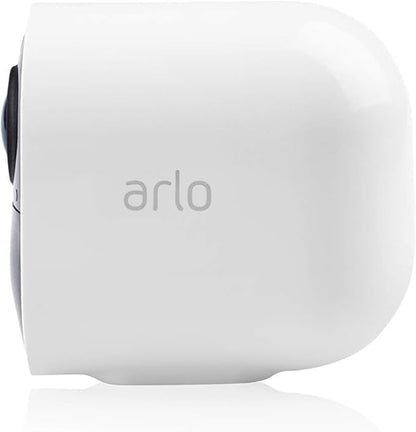 Arlo Ultra - 4K UHD Wire-Free Security 3 Camera System | Indoor/Outdoor with Color Night Vision, 180° View, 2-Way Audio, Spotlight, Siren | Compatible with Alexa and Homekit | (VMS534) (Renewed)