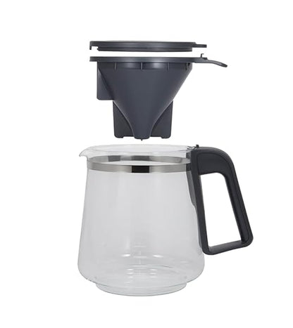 Zojirushi EC-DAC50RA ZUTTO Coffee Maker 5 Cups, Red, PFAS-free