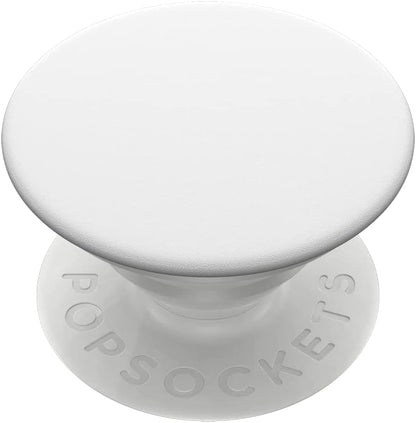 PopSockets: Phone Grip with Expanding Kickstand, Pop Socket for Phone - White