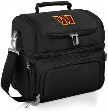 PICNIC TIME NFL unisex-adult NFL Pranzo Lunch Bag, Insulated Lunch Box with Picnic Set, Lunch Cooler Bag