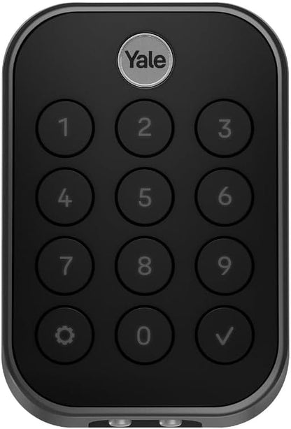Yale Assure Lock 2 Touch Deadbolt, Oil Rubbed Bronze Keyed Fingerprint Smart Door Lock with Wi-Fi Connected Touch Keypad and Fingerprint Scanner for Code Entry and Remote Access, YRD410-F-WF1-0BP