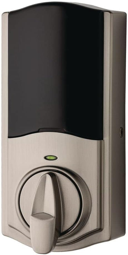 Kwikset Convert Zigbee 3.0 Electronic Smart Lock Conversion Kit in Satin Nickel