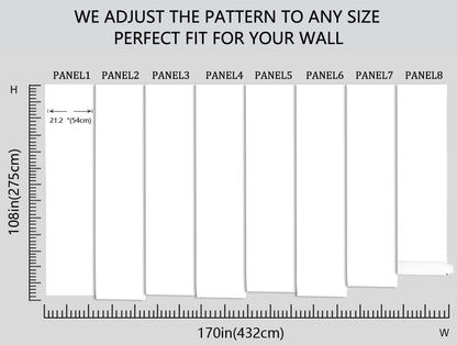 Vintage Peony Buds and Leaves Floral Seamless Pattern Wallpaper for Bedroom, Living Room, Bathroom Wall Backgrounds(Non-self-Adhesive)