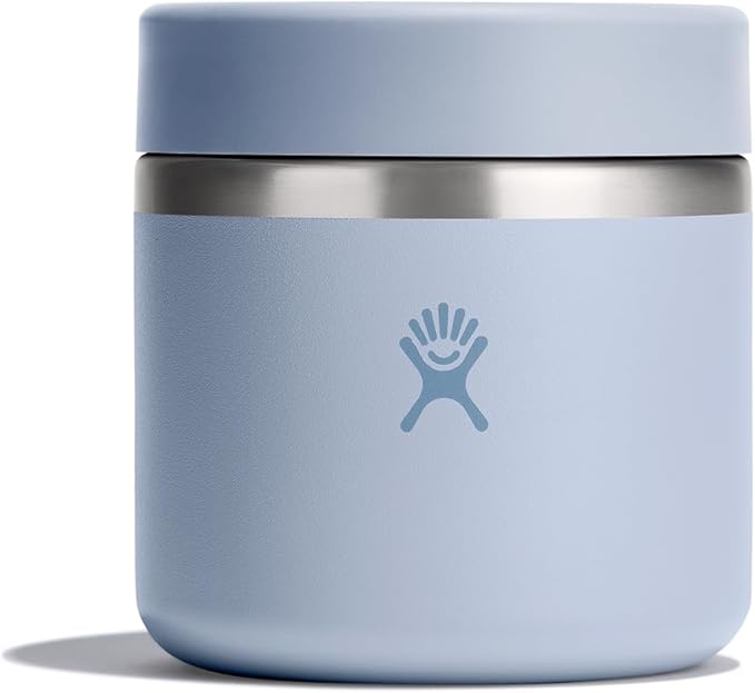 Hydro Flask Food Jar – Insulated Stainless Steel, Snack Travel Container for Hot Food, Lunch, & Soup 20 Oz Surf Blue