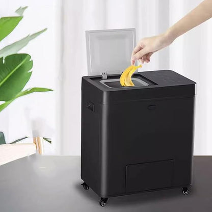 Electric Compost Bin Kitchen Indoor Compost Bin, Smart Waste Kitchen Composter, Electric Composter with Single Button Design, Auto Food Cycler Kitchen Waste Disposer Composter