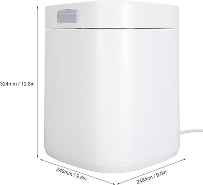 Smart Waste Kitchen Composter, 2.5L Capacity Electric Food Recycler Turn Waste Into Fertilizer, for Kitchen Disposal (US Plug 110V)
