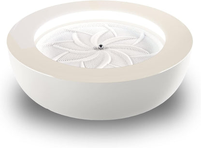 Homedics Drift Sandscape, Perpetual Motion Machine, Zen Garden, Meditation Accessories, Decorative Sandscape, Bluetooth, iOS, Android, by Homedics (16 Inch (Small), Cream)