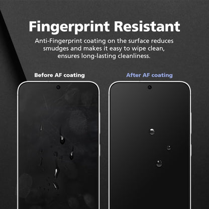 3-Pack Anti-Blue Light Matte Screen Protector For iPhone 15 [Support Fingerprint Unlock] Anti-Glare, Anti-Fingerprint [Eye Protection] Bubble-Free Installation with Alignment Jig