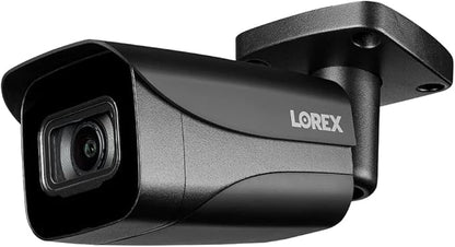 Lorex Fusion 4K Security Camera System w/ 3TB NVR - 16 Channel PoE Wired Home Security System w/ 8 Metal Bullet Cameras - Smart Devices, Color Night Vision, Long-Range IR, Weatherproof Surveillance