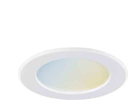 WiZ Connected Smart Wi-Fi LED Downlight & Recessed Spot Color & Tunable White Metal/Plastic/White Wi-Fi - Pack of 6