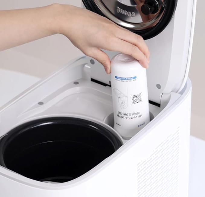 Pureal Electric Food Waste Composter Air Vent Cartridge, Odorless for Kitchen