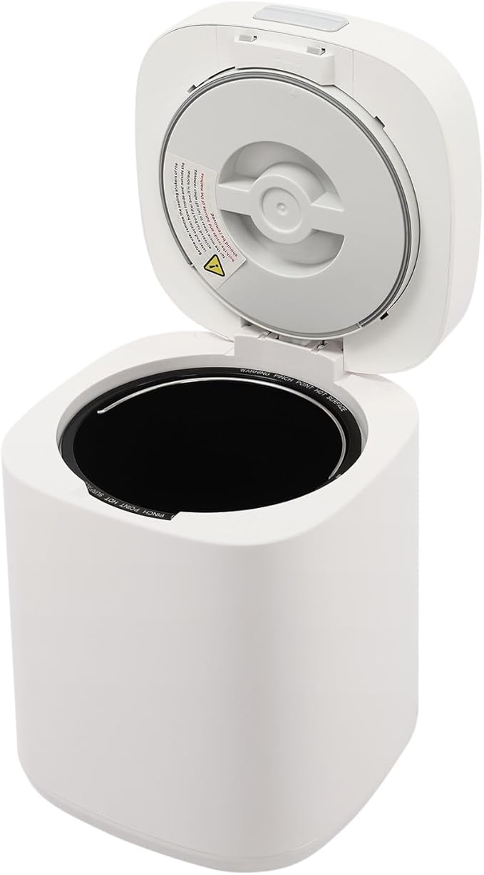 Electric Composter Machine: Smart Kitchen Composter with Fast 24-Hour Cycle, Odorless Food Recycler for Home, Turns Food Waste into Fertilizer for Garden