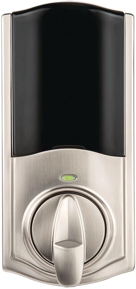Kwikset Convert Zigbee 3.0 Electronic Smart Lock Conversion Kit in Satin Nickel