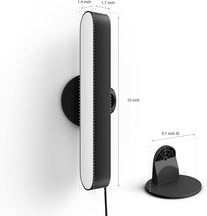 Philips Hue Play White & Color Smart Light Extension, Hub Required/NO Power Supply Included (Smart Lighting Compatibility with Amazon Alexa, Apple Homekit & Google Home)