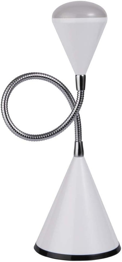 OttLite LED Cone Desk Lamp, White