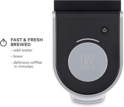 Keurig K-Mini Plus Single Serve K-Cup Pod Coffee Maker, with 6 to 12oz Brew Size, Stores up to 9 Pods,