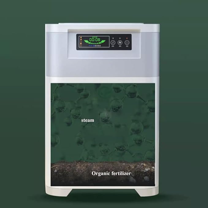 Indoor Compost Bins Smart Waste Kitchen Composter, Electric Kitchen Compost Bin Eco-Friendly Sustainable Indoor Countertop Food Cycler, Odor-Free, Fertilizes Your Garden Composter Machine