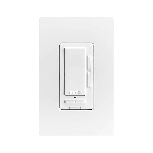 HALO Pure Smart Battery-Powered Multi-Functional Control Switch – Wirelessly Control Smart Lighting Connected by WiZ, CWR-TW-Scene-WH