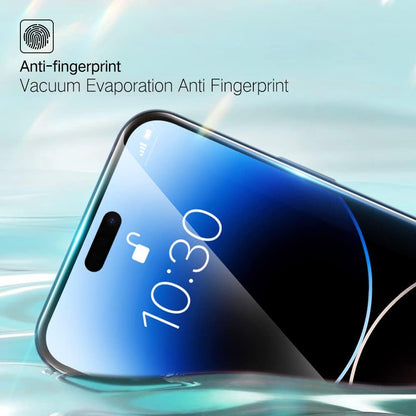 PERFECTSIGHT Anti Blue Light Screen Protector Designed for iPhone 14 Pro 2022 6.1 inch, 6X Stronger HD Clear Blue Light Blocking Tempered Glass - Eye Protection Anti Eye Fatigue Eye Dry Bubble Free