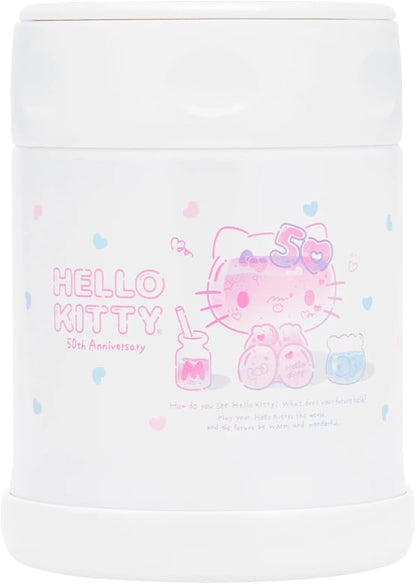 Zojirushi SW-EAE35KT Stainless Steel Food Jar, 12-Ounce, Hello Kitty Collection 50th Anniversary LTD