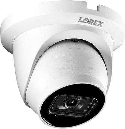 16-Channel Nocturnal NVR System with 4K (8MP) Smart IP Dome Security Cameras with Real-Time 30FPS Recording and Listen-in Audio 4 / White